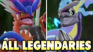 All Legendary Pokemon & Where To Find Them In Pokemon Scarlet and Violet!