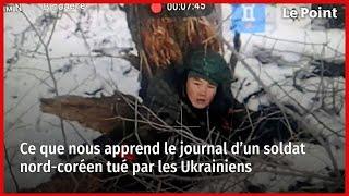 Ce que nous apprend le journal d’un soldat nord-coréen tué par les Ukrainiens