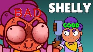 BRAWLSTARS ANIMATION GOOD Shelly, Bad Shelly