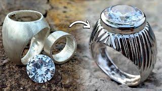 How to Make Handmade Silver Ring | Gents Silver Ring | Handmade Jewellery