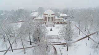 UVA's First Snow of the Year 2020