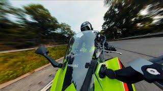 KA-CHOW! (FIRST TIME ON THE HIGHWAY) | BEGINNER RIDER | NINJA 500 KRT SE