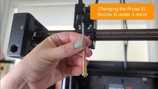 Faster way to change the Prusa XL Nozzle!