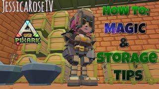 PixARK | How to get started on Magic & Storage/Crafting Tips