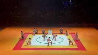 An International Sumo Demonstration ahead of the Paris Olympics 2024