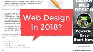 Is Web Design still Good to Learn in 2018?