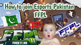 How to join (FFPL) Free Fire Pakistan Esupport. @RizuBhaiFacts #rizugang