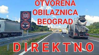 OTVORENA OBILAZNICA BEOGRAD DIREKTNO SA TERENA PRVI PUT