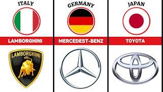 Compare car brands from different countries