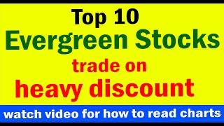 Top 10 Evergreen stocks trade on heavy discount | stocks from 10 sectors | Safe & Quality stocks