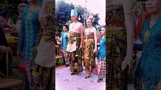 Java Wedding. Pernikahan spesial pengantinnya dari negara Belanda yg sangat cinta budaya jawa.