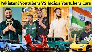 Pakistani Youtubers vs Indian Youtubers Most Expensive Car | Rajab Family, Techno Gamerz, Ducky Bhai