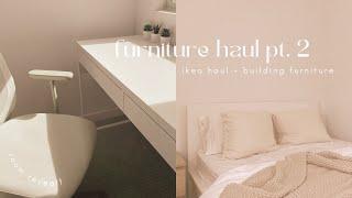 ikea furniture haul pt. 02 +  50 subscriber special  vlog | 🪚