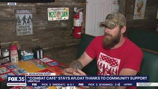 Veteran-owned 'Combat Cafe' stays afloat thanks to community support