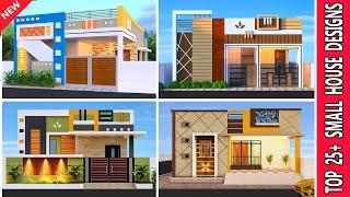 Top 25 Single Floor Small House Elevation Designs 2024 | Attractive 1 Floor House Designs