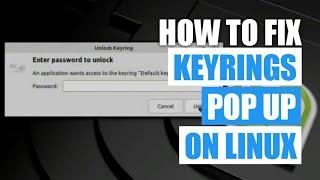 HOW TO FIX THE GOOGLE CHROME KEYRINGS IN LINUX || 1 MINUTES LEARNING LINUX