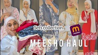 Meesho Haul || Sets under 650/-‍️|| Shanaanas vlog