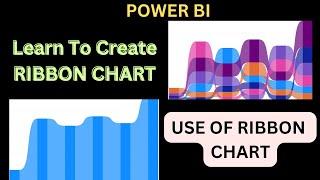 How To Create Ribbon Chart In Power BI | Customizing And Formatting Ribbon charts in Power Bi