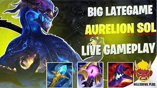 BIG LATE GAME AURELION SOL! - Wild Rift HellsDevil Plus Gameplay