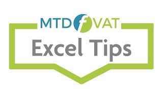 Excel Tips - Change the VAT Rate for calculations