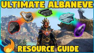 Enshrouded ULTIMATE Albaneve Resource Guide: Silver, Obsidian, Steel, Coal, Amethyst, Ice, Snow