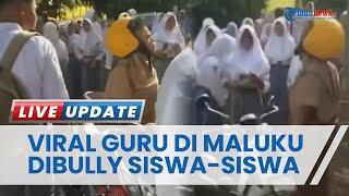 Viral Guru di Maluku Dibully Siswa-siswanya, Disoraki hingga Kunci Motor Diambil: Gak Bisa Pulang!