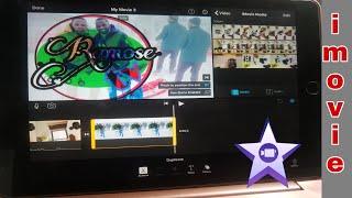 How to delete  iMovie MEDIA VIDEOS in imovie app  for iPad/iphone ( freeing space in imovie)