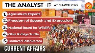 Daily Newspaper Analysis 4th Mar 2025  | The Hindu Analysis | Indian Express Analysis | The Analyst