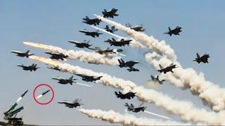 1 minute ago! Dozens of Secret Russian Fighter Jets Shot Down by Advanced Ukrainian Rocket