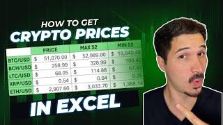 How to Get Crypto Prices in Excel (The Easy Way)