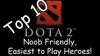 Dota 2 Top 10 Heroes for Noobs and Beginners, Easiest to Play Heroes