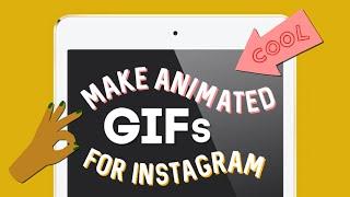 How to make GIFs for your instagram stories!
