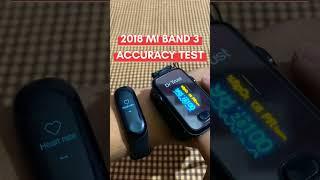 MI Band 3 still Better than most 2022 Fitness Trackers - Heart Rate Accuracy Test - #xaomi #miband3