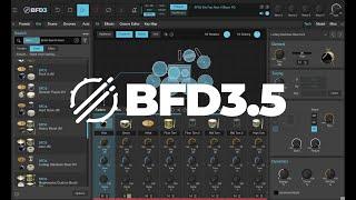 BFD 3.5 Virtual Drum Software | Walkthrough