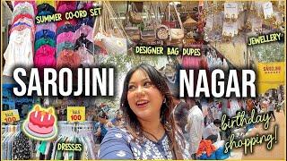 Sarojini Nagar BIRTHDAY Shopping  Dresses, Tops, Bags & Jewellery | VLOG | ThatQuirkyMiss
