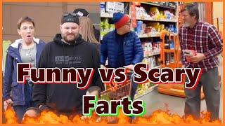 FUNNY vs. SCARY FARTING!!!  (Fart Prank Mashup with GilstrapTV & Super Stupid Poop) 