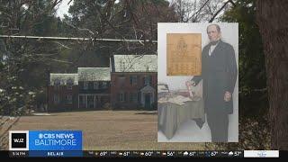 Nonprofit aims to restore Maryland childhood home of Johns Hopkins