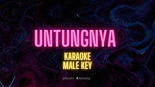 UNTUNGNYA - BERNADYA - AKUSTIK KARAOKE MALE KEY