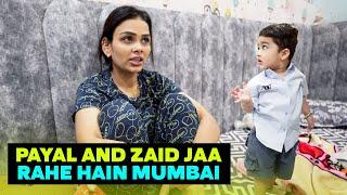 PAYAL AND ZAID JAA RAHE HAIN MUMBAI || FAMILY FITNESS