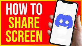 Discord How to Share Screen on Phone (EASY)
