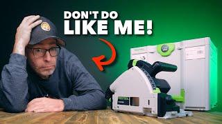 Festool TS 55 Track Saw: A Tool I Regret Waiting To Buy