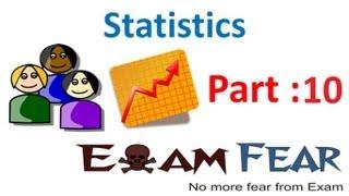 Maths Statistics part 10 (Discrete Frequency Distribution, Mean deviation about median) CBSE