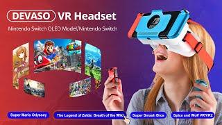 DEVASO Do You Know How to Use VR Headset for Nintendo Switch? #NintendoSwitch #VirtualBoyPro