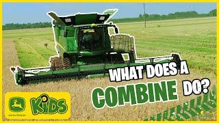 What Does a Combine Do?  | John Deere Kids