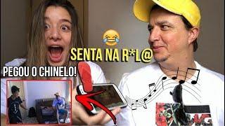 PAI REAGINDO A FUNK PESADÃO!! | ME BATEU!!?