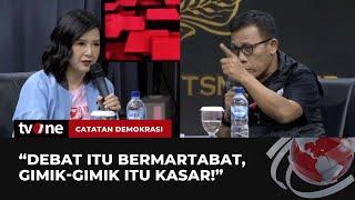 Masalah Etika jadi Sorotan di Pilpres 2024, Masinton: Gimik Gibran Kasar | Catatan Demokrasi tvOne