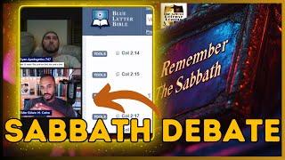 An INTENSE (but friendly) Debate With An SDA Critic on the SABBATH! Edwin vs. Ryan Apologetics 