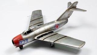 mig-15 Eduard 1/72 - Jet Aicraft Model