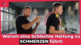 Schulter- & Nackenschmerzen loswerden + Haltung verbessern