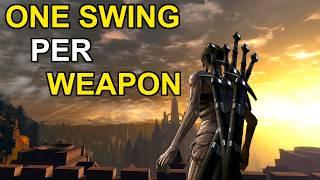 Dark Souls, but I Can Only Swing Weapons Once